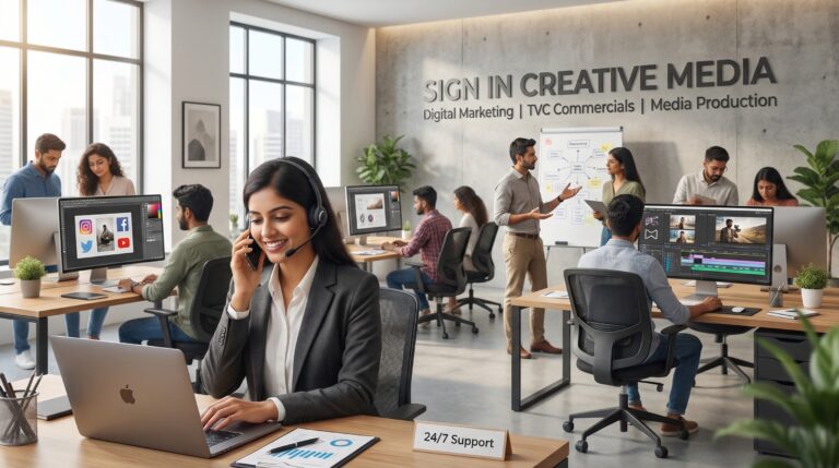Sign In Creative Media Services: TV Commercials, Social Media Marketing & SEO, Business Development Advice, Podcast Production and Marketing